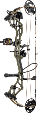 DeerMom Women's Compound Bow from Bear Archery on a transparent background.