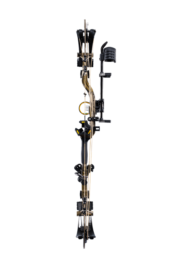 High-performance Bear Archery Legend 30 RTH compound bow for hunting with an advanced hybrid cam system, designed for speed, power, and consistency.